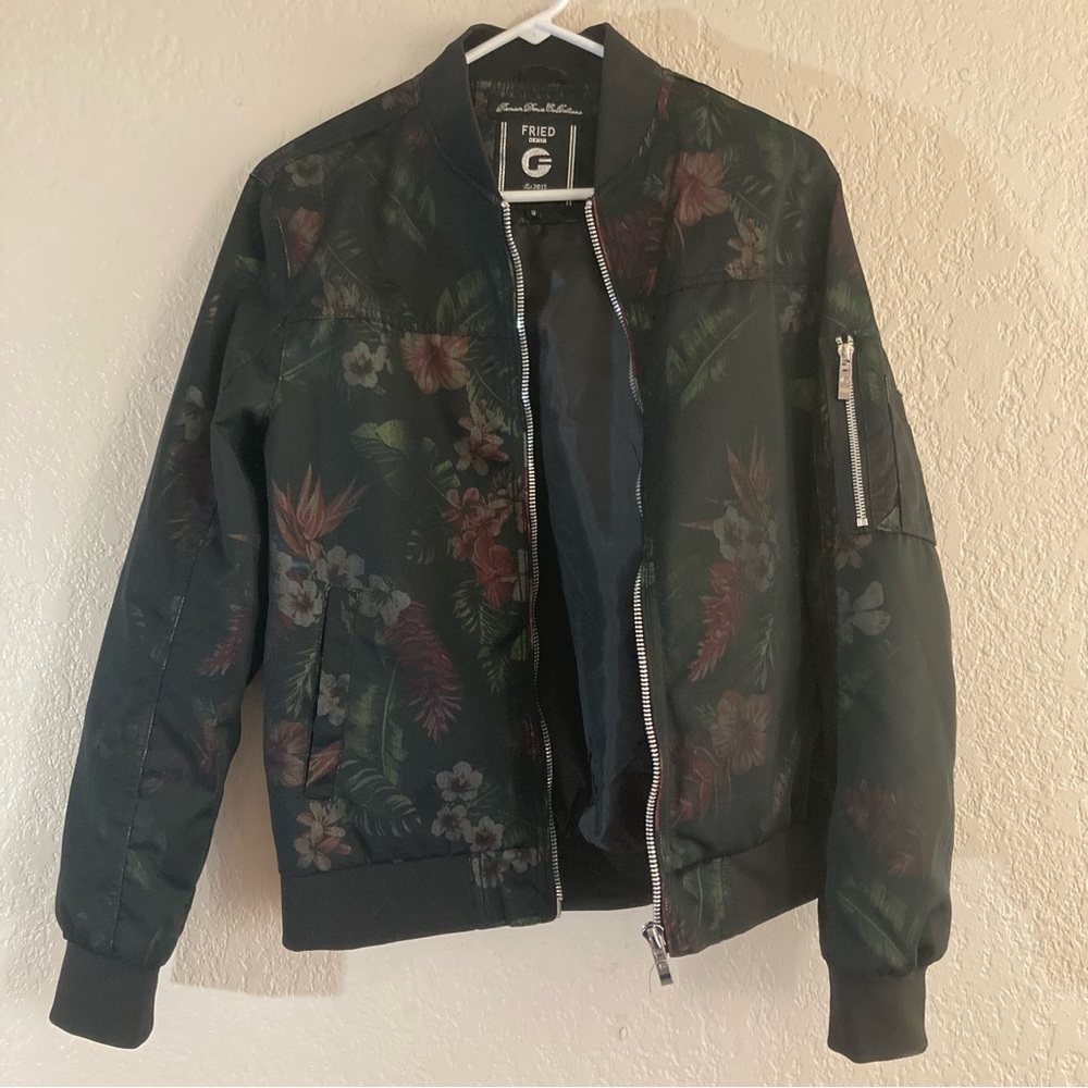 Black Floral Jacket